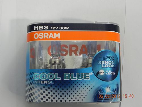 LAMPARA HB3 OSRAM COOL BLUE INTENSE 4200K