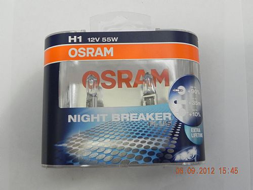 LAMPARA H1 55W OSRAM NIGHT BREAKER PLUS
